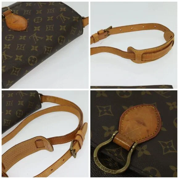 LOUIS VUITTON Monogram Saint Cloud GM Shoulder Bag M51242 LV Auth ep10878 - Picture 16 of 16